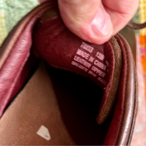 Men’s Clark’s casual shoes sz. 13 cordovan. Worn very little very nice shoes. - Picture 2 of 5